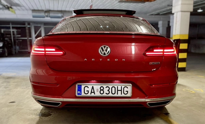 Volkswagen Arteon cena 112500 przebieg: 75000, rok produkcji 2017 z Gdynia małe 232